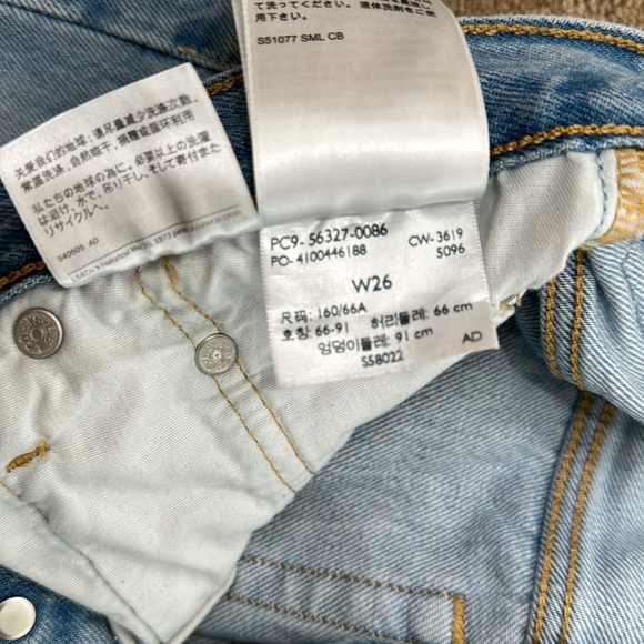 Levi’s 501 Jean shorts - Picture 3 of 4